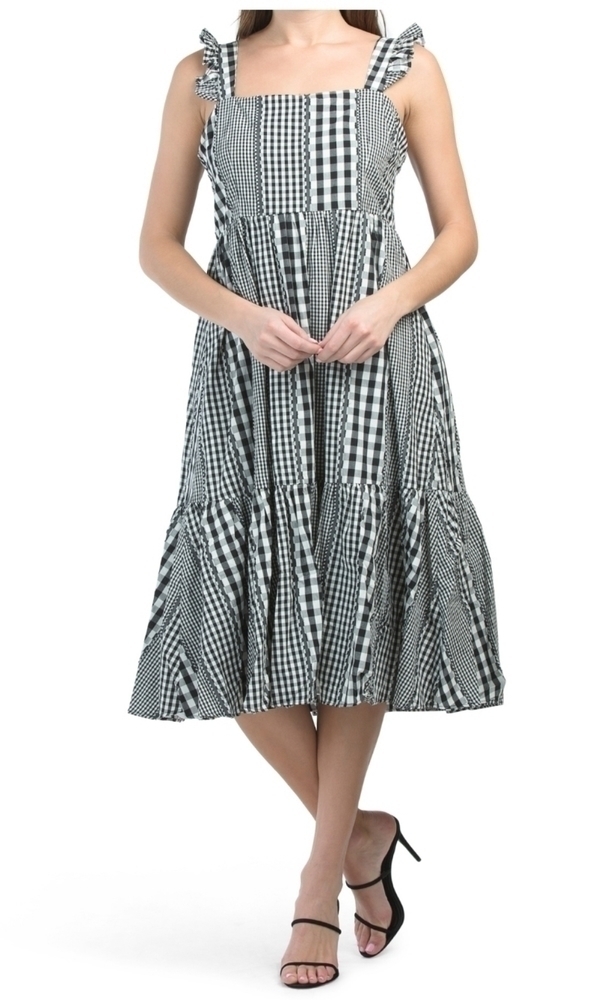 𝅺CROSSBY by Mollie Burch Women's Hounstoot Becca Midi Dress